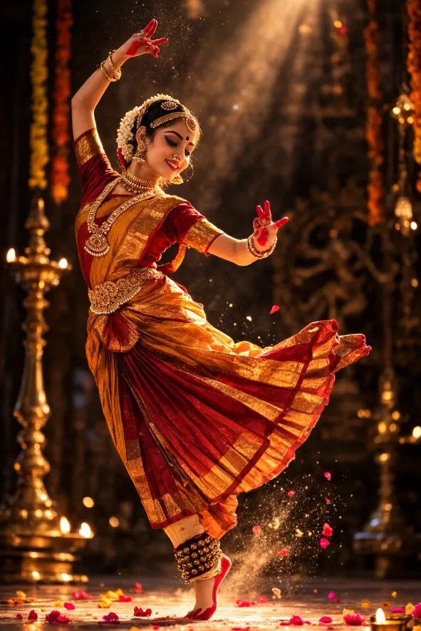 BHARATANATYAM SUNPLEAT (S)